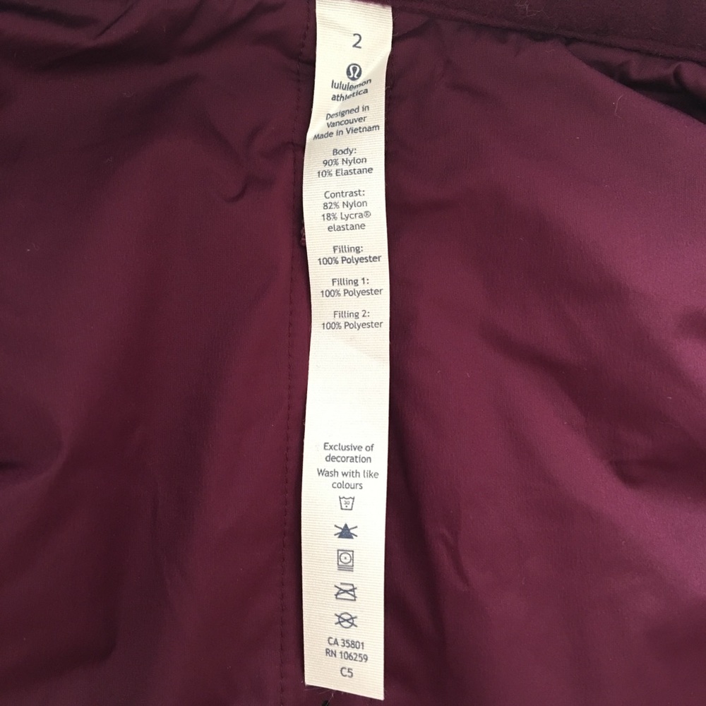 Lululemon Plum Run for Cold Vest - Picture 7 of 8
